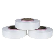 White Polyester Filament Yarn on Cone